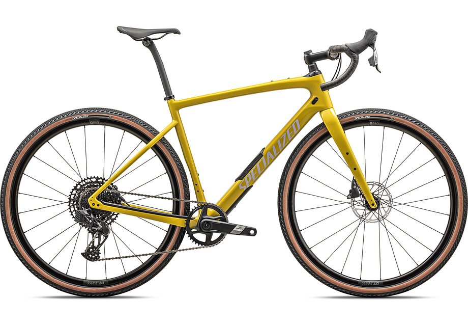 2024 Specialized diverge comp carbon bike gloss metallic sulfur / amber glow / purple haze / metallic obsidian 61