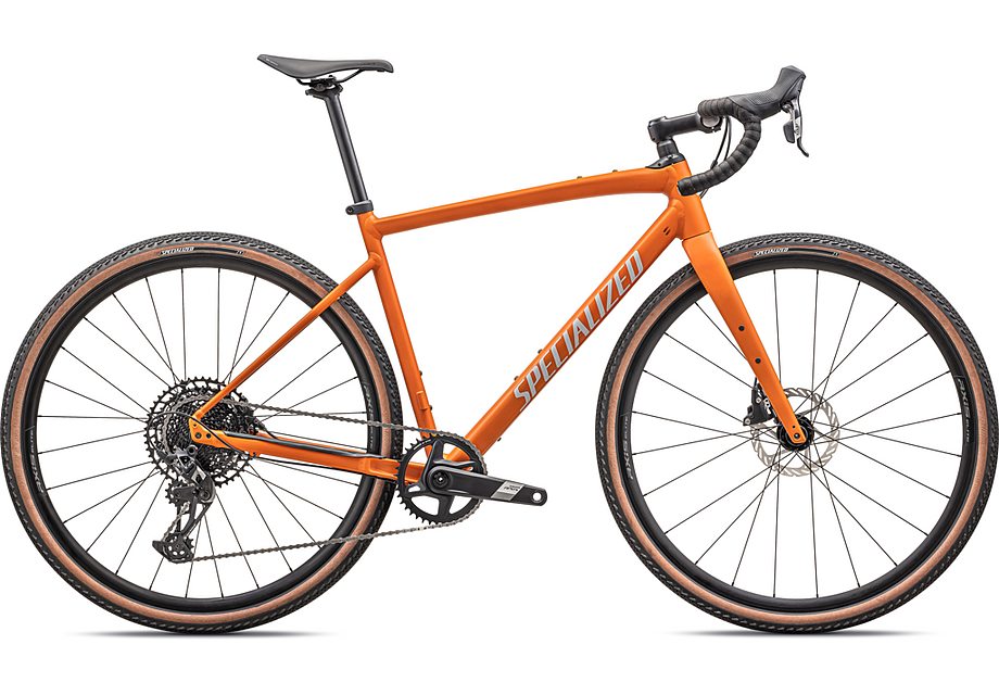 2024 Specialized diverge e5 comp bike satin amber glow / dove grey 54