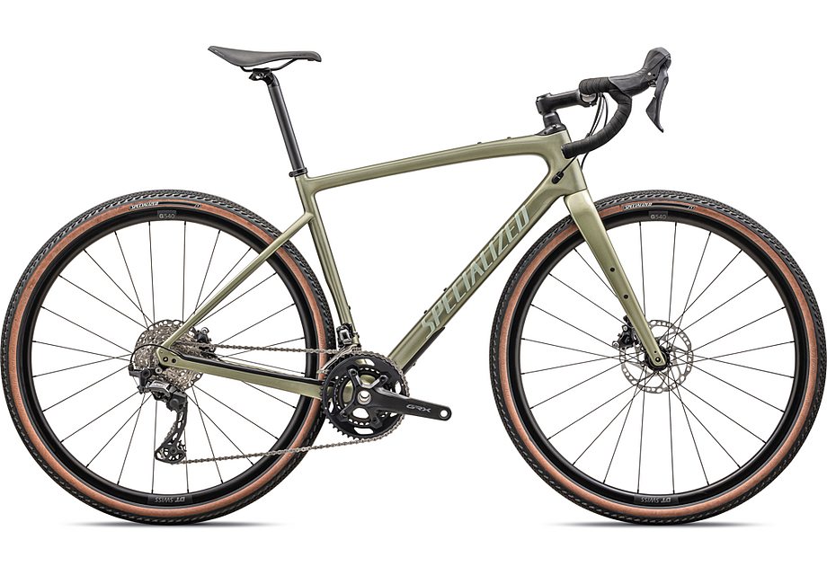 2024 Specialized diverge sport carbon bike gloss metallic spruce / spruce 56