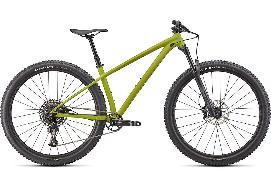 2022 Specialized fuse comp 29 bike satin olive green / sand xs