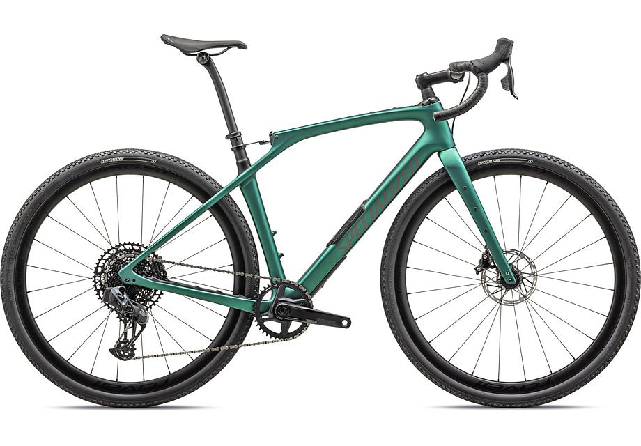 2024 Specialized diverge str expert bike satin metallic pine / smoke 61