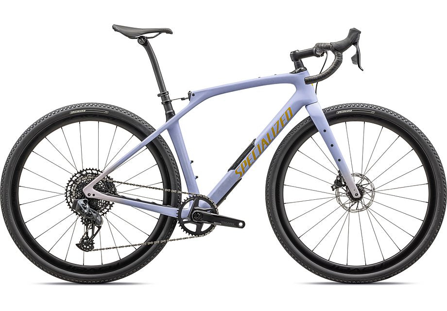 2024 Specialized diverge str expert bike clay / powder indigo / metallic sulfer 52