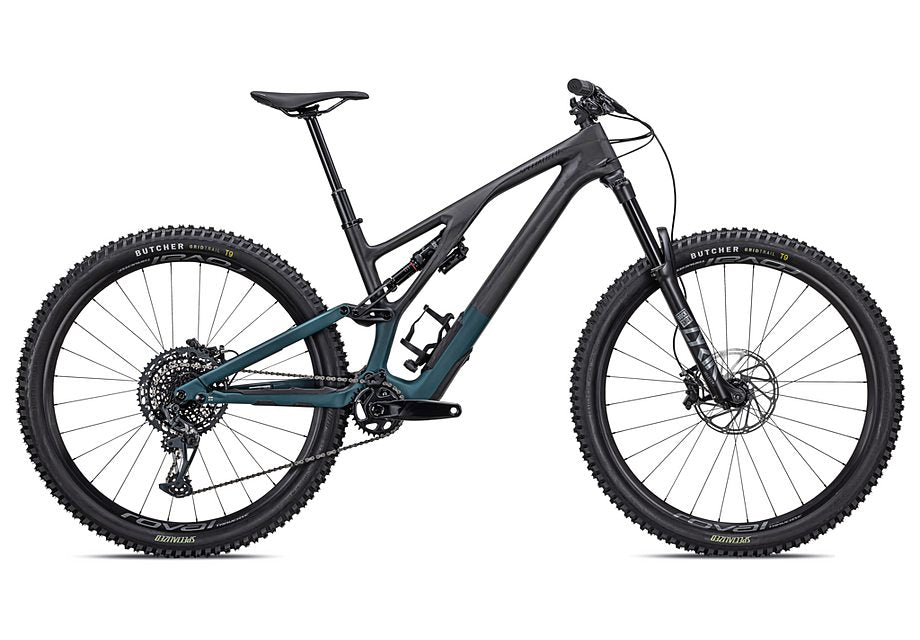 2022 Specialized Stumpjumper evo ltd bike satin carbon /  tropical teal / black s5