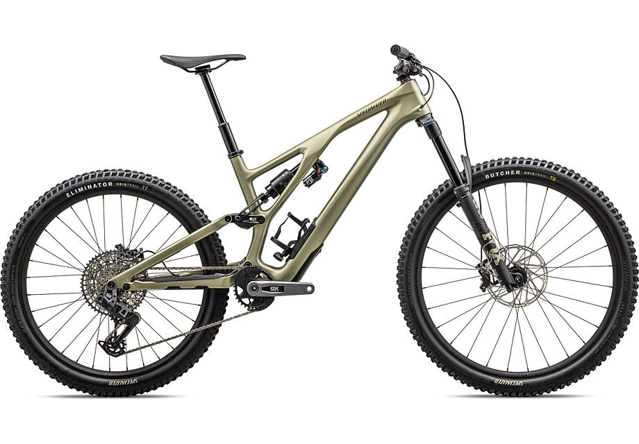 2025 Specialized Stumpjumper evo expert bike satin metallic spruce / dark moss green s2