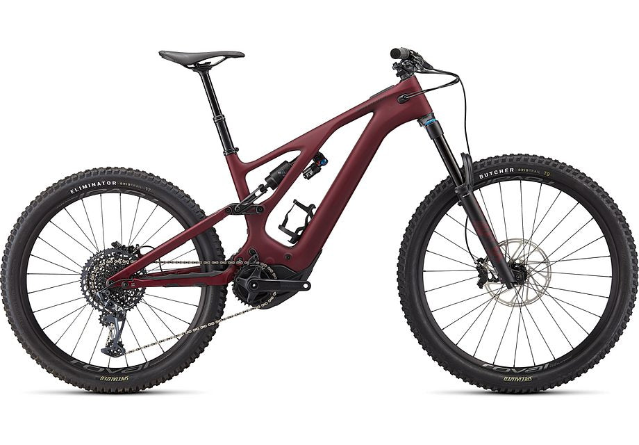 2022 Specialized levo expert carbon bike maroon / black s2