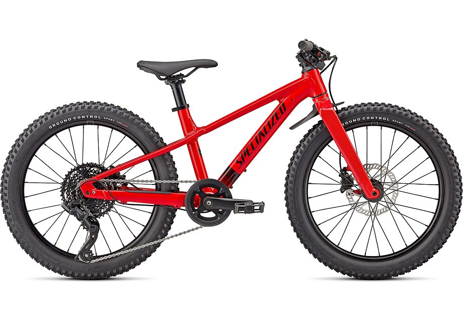 2023 Specialized riprock 20 bike gloss flo red / black 20