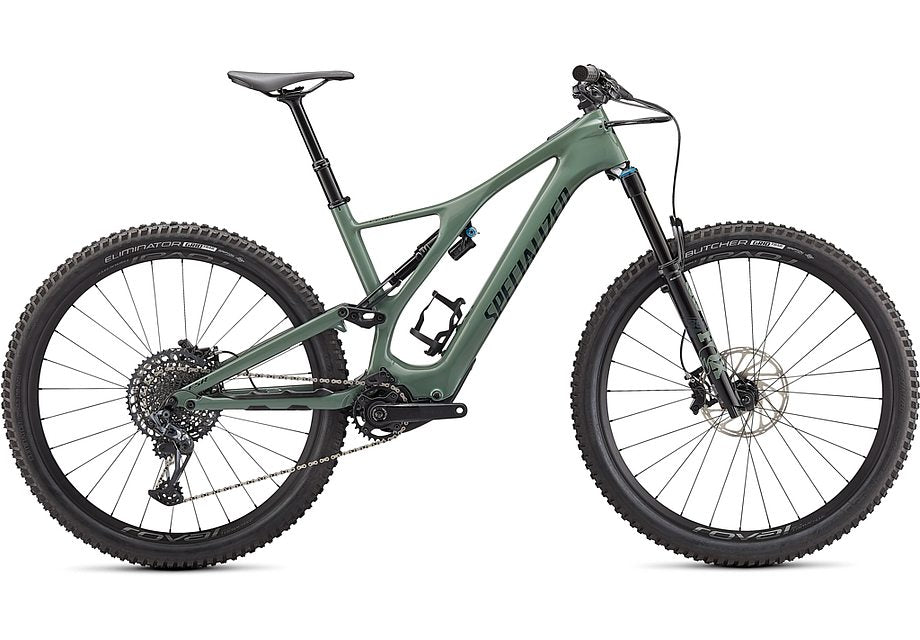 2022 Specialized levo sl expert carbon bike gloss sage / forest green m