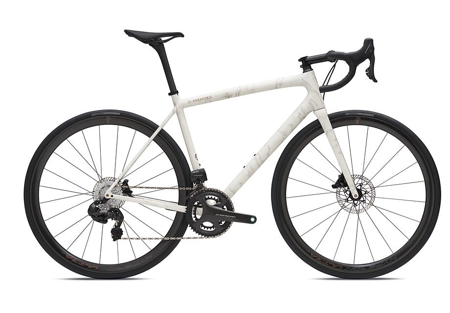 2023 Specialized aethos S-Works ltd bike satin birch / black pearl 58