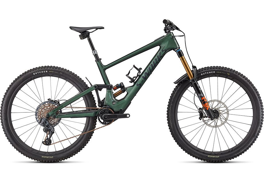 2022 Specialized kenevo sl S-Works carbon 29 bike gloss oak green metallic / satin black s3