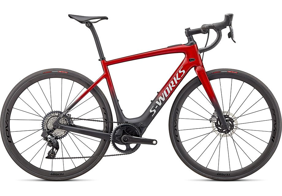 2022 Specialized creo sl S-Works carbon bike red tint/spectraflair/silver/black/chrome l