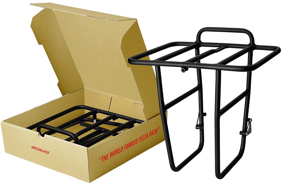 Specialized pizza front rack black one size