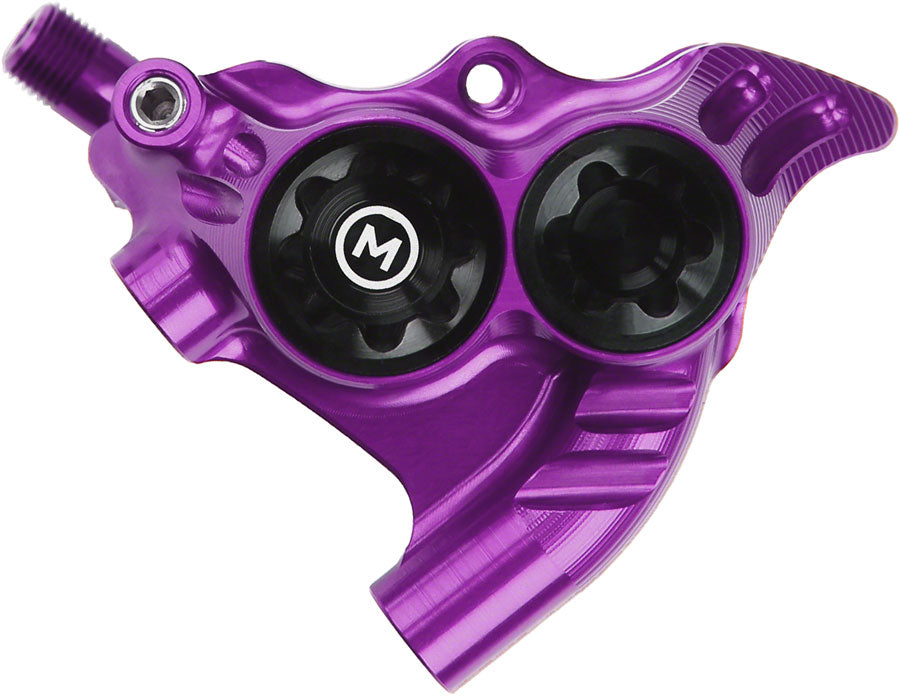 Hope RX4+ Disc Brake Caliper - Rear Flat Mount Direct +20mm Mineral Oil Purple