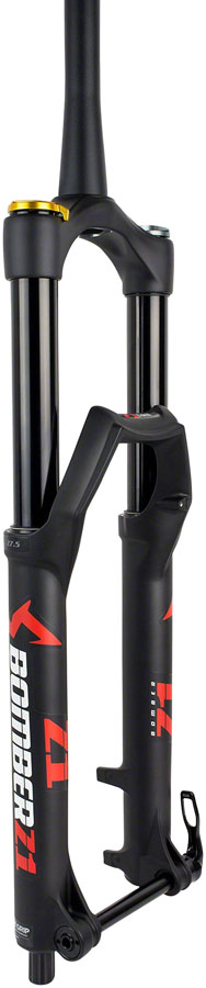 Marzocchi Bomber Z1 Coil Suspension Fork - 29" 160 mm 15 x 110 mm 44 mm Offset Matte BLK GRIP Sweep Adjust