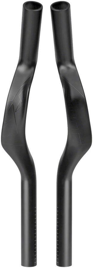 Profile Design 43 ASC Carbon Aerobar Extensions - Carbon 340mm Black