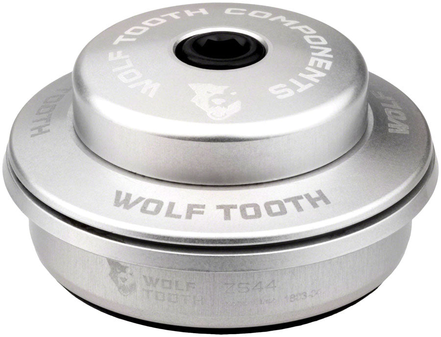 Wolf Tooth Premium Headset - ZS44/28.6 Upper 6mm Stack Raw Silver