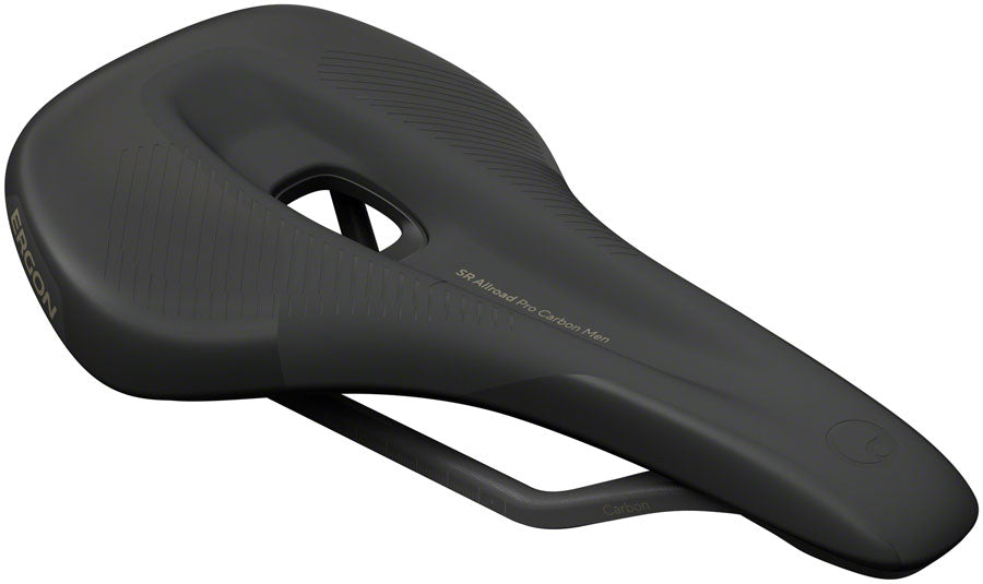 Ergon SR Allroad Pro Carbon Saddle - Carbon Black Mens Small/Medium