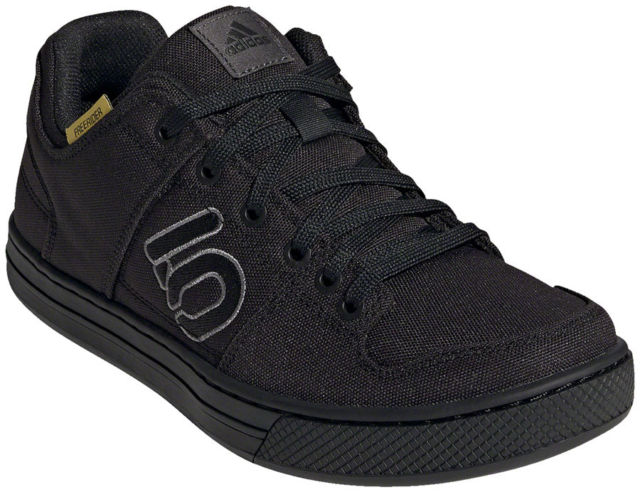 Five Ten Freerider Canvas Flat Shoes - Mens Core BLK/DGH Solid Gray/Gray Five 12