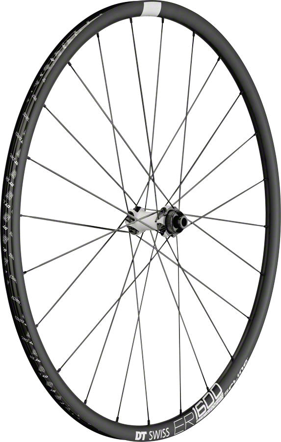 DT Swiss ER 1600 Spline 23 Front Wheel - 700 12x 100mm Center-Lock Black