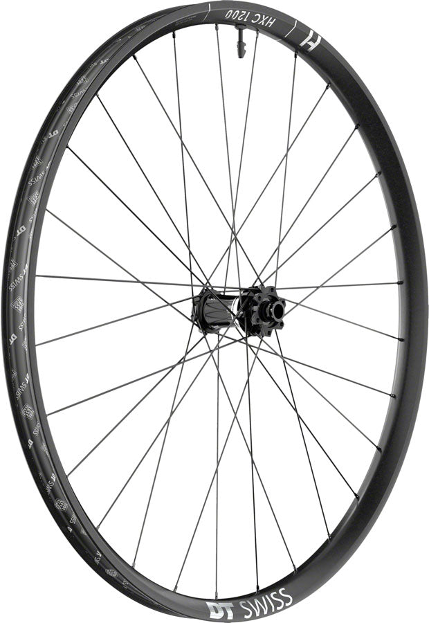 DT Swiss HXC 1200 Spline Front Wheel - 29" 15 x 110mm 6-Bolt Black