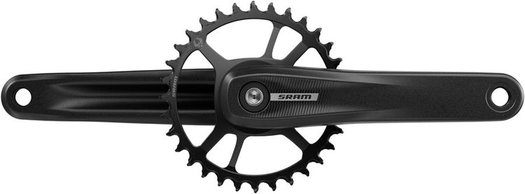SRAM S100 Eagle Crankset - 165mm 32t Steel Chainring Aluminum Crankarms For Powerspine Bottom Bracket BLK 52mm Chainline B1