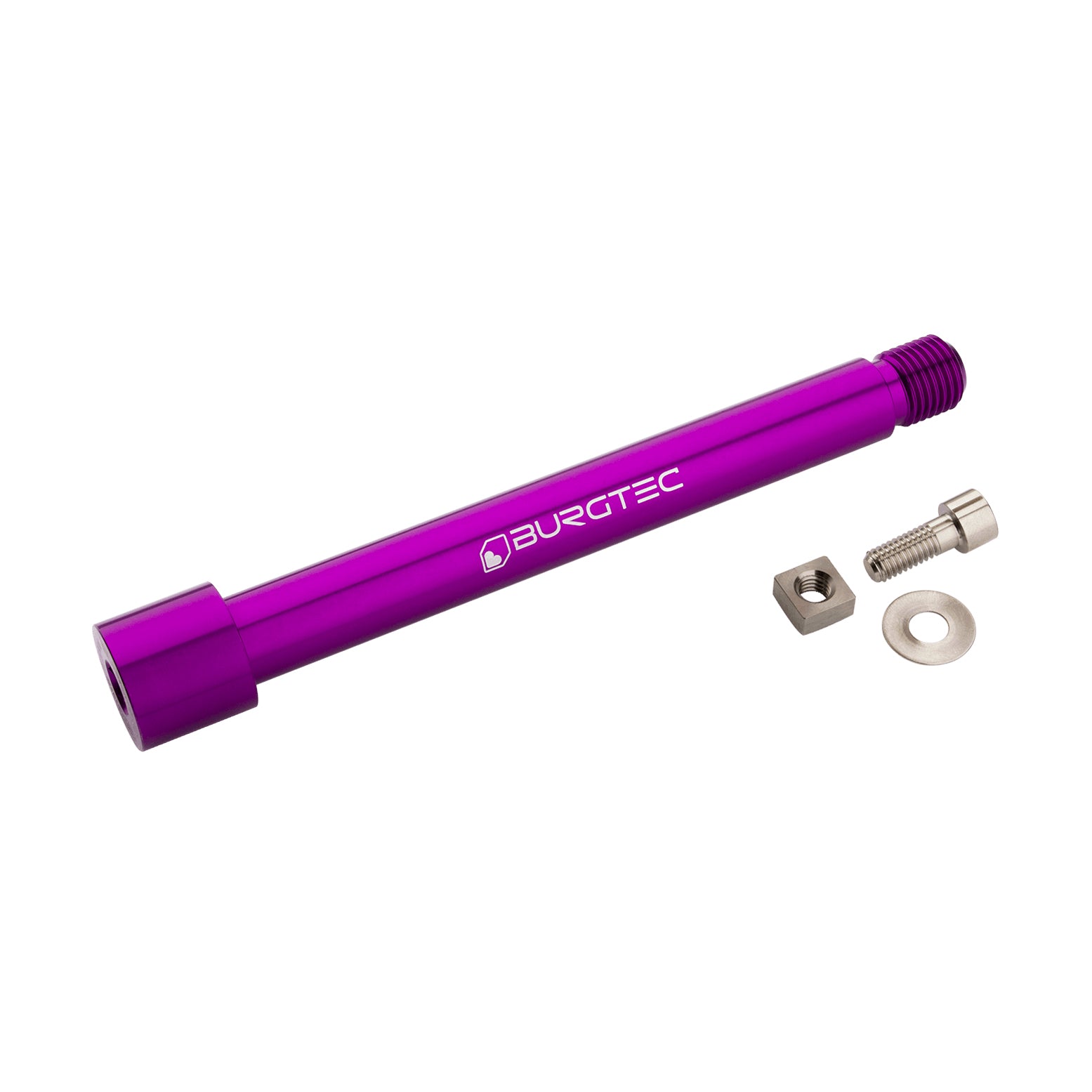 Burgtec Fox Fork 2021+ Axle 15x110mm - Purple Rain