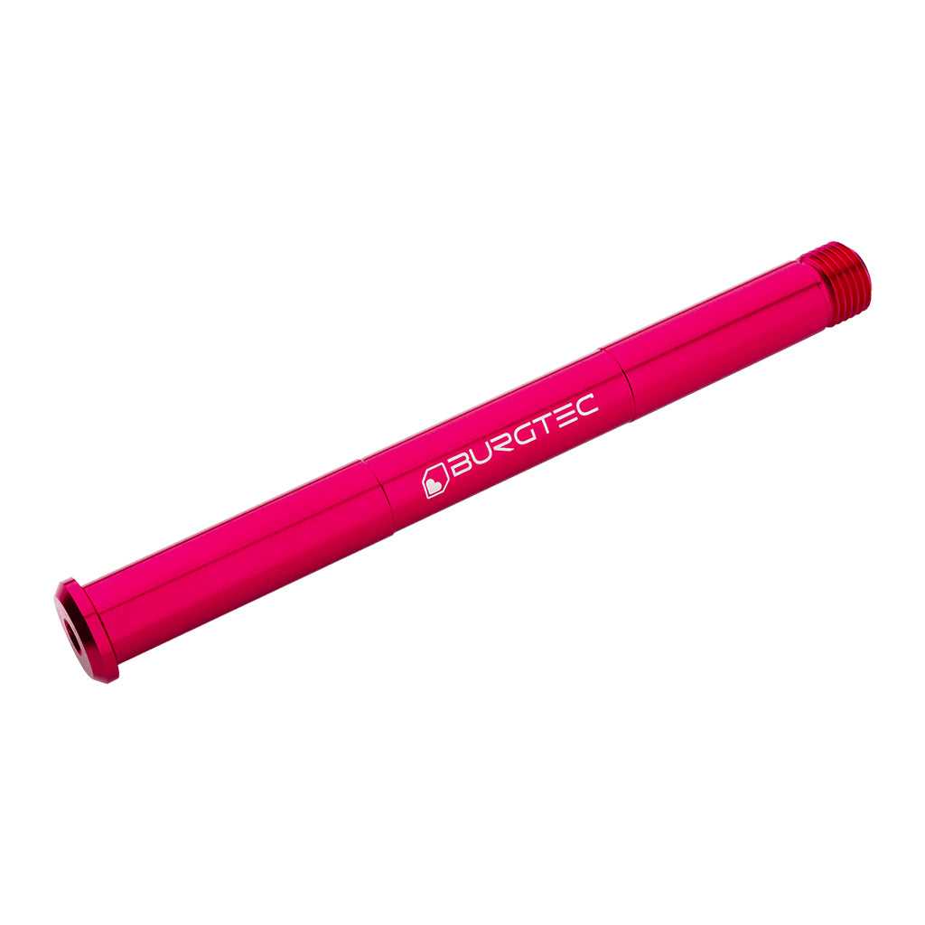 Burgtec RockShox Fork Axle 15x110mm Toxic Barbie Pink