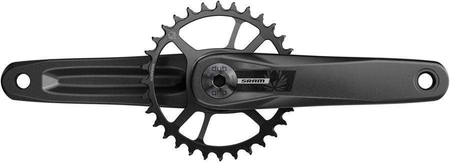 SRAM S200 Eagle Crankset - 155mm 32t Steel Chainring Aluminum Crankarms DUB Wide Spindle BLK 55mm Chainline B1