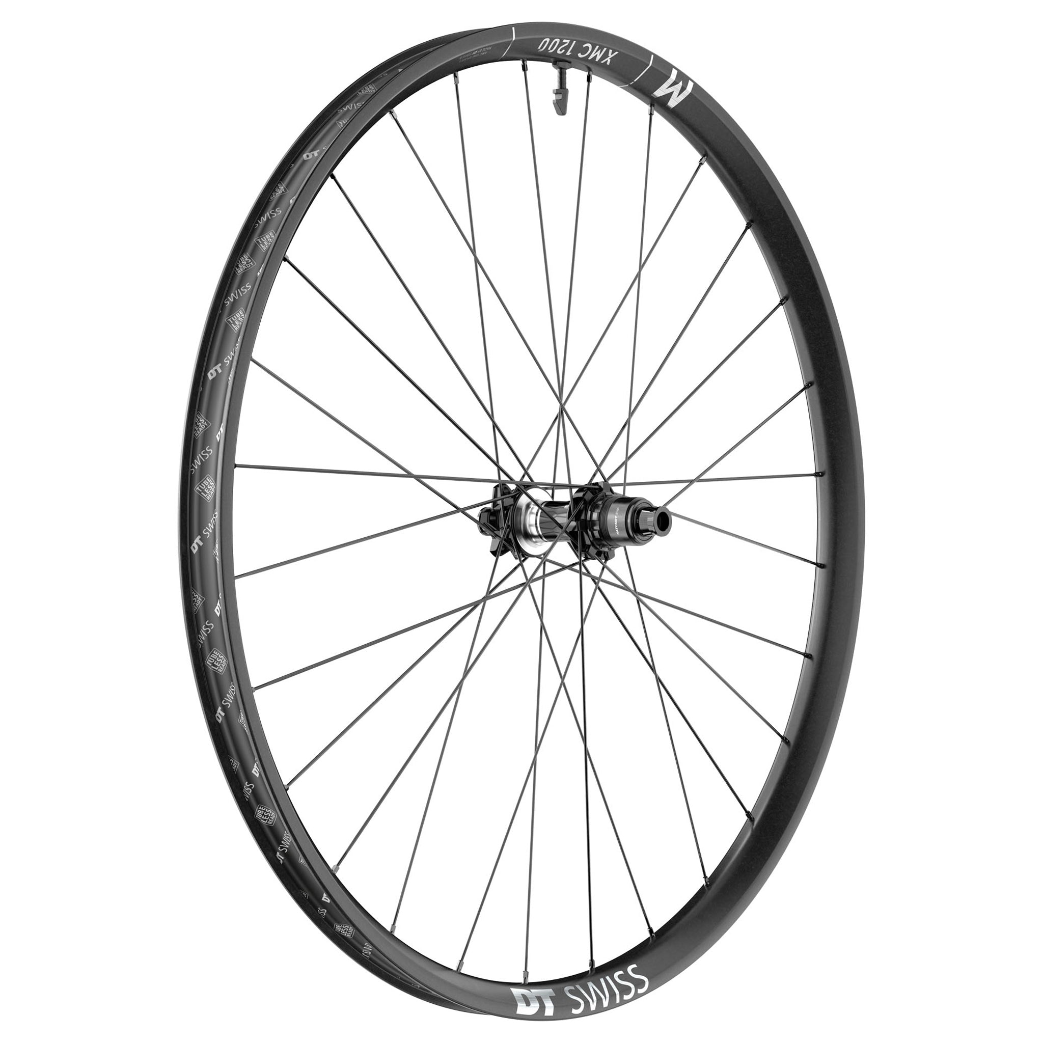 DT Swiss XMC 1200 Spline Rear Wheel - 29" 12 x 148mm 6-Bolt XD Ratchet EXP 54 BLK