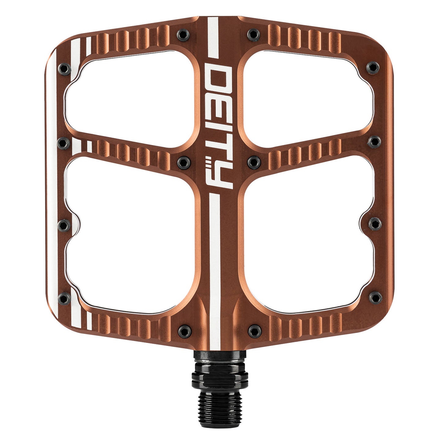 Deity Flat Trak Pedals Bronze