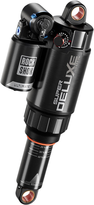 RockShox Super Deluxe Ultimate RC2T Rear Shock - 230 x 60 mm Linear XL Air Token Loc 2 Reb 55 / Comp 34 L/O 45 Standard D1