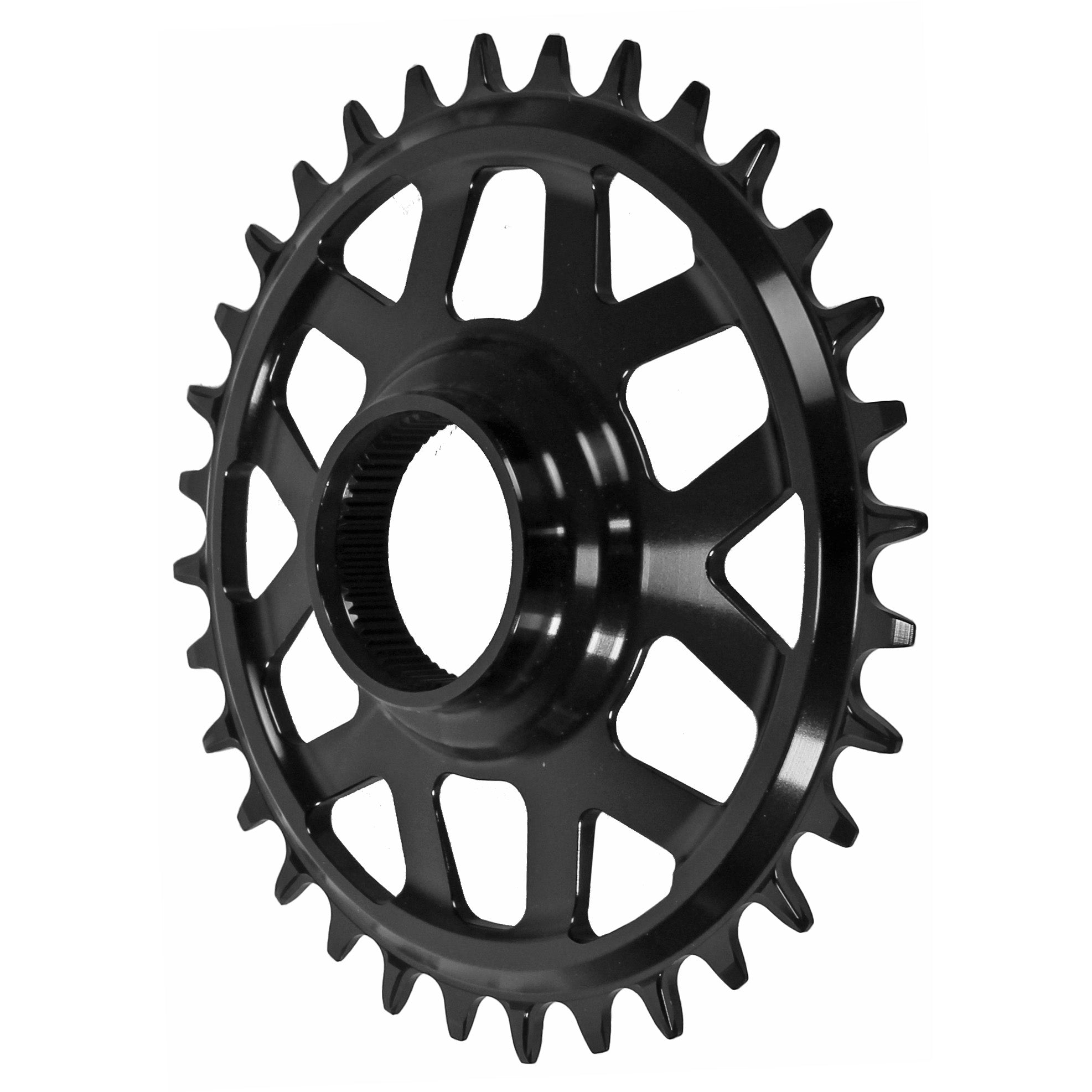 e*thirteen Helix Race e*spec  Chainring - Fazua Ride 60 Direct Mount 18mm Offset 34T 11/12 Speed BLK