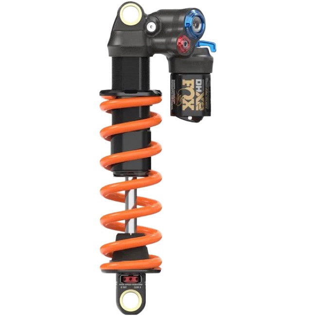 FOX DHX2 Factory Rear Shock - Metric 230 x 62.5 mm 2-Position Lever Hard Chromoly Damper Shaft