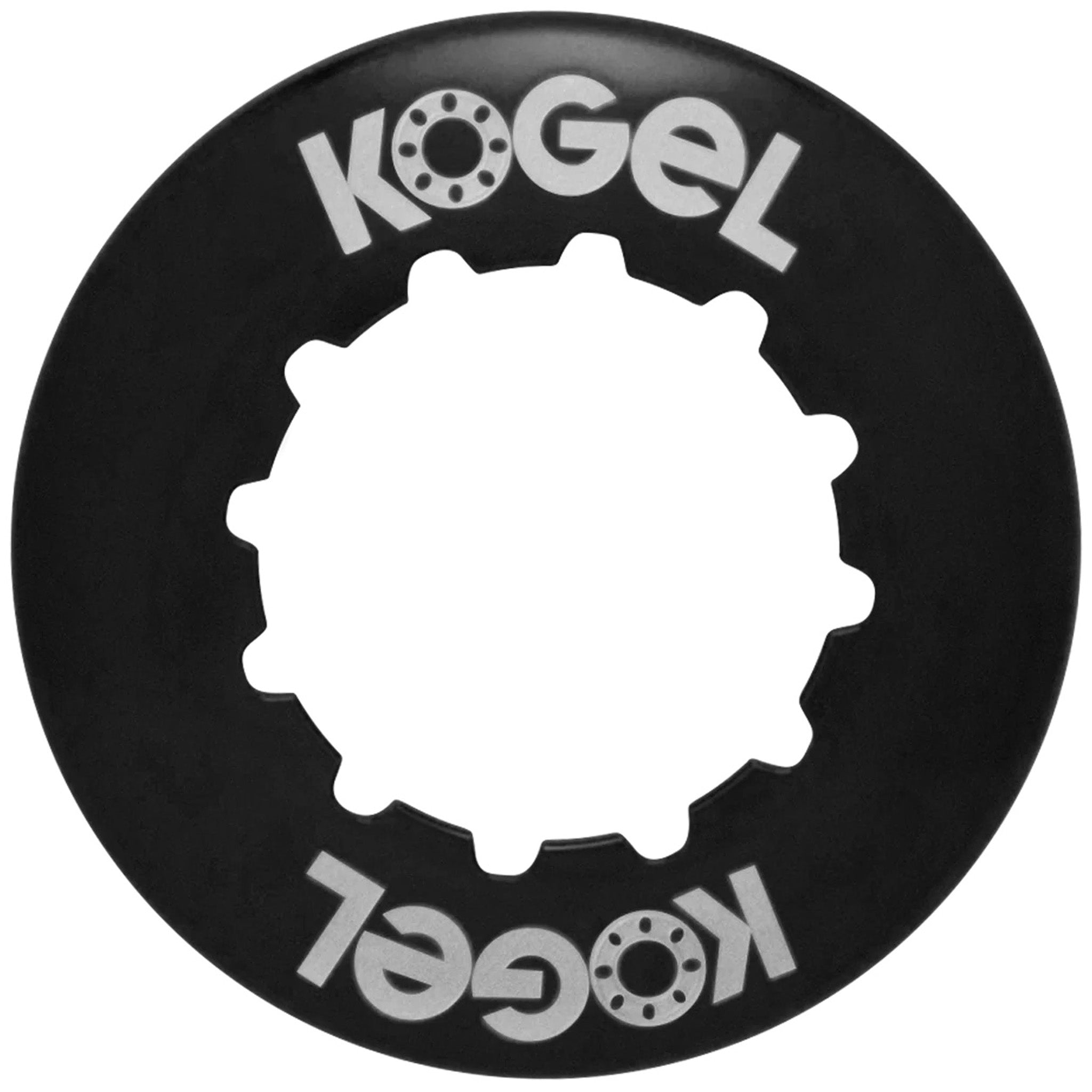 Kogel Bearings Center Lock Internal Spline Rotor Lockring Black