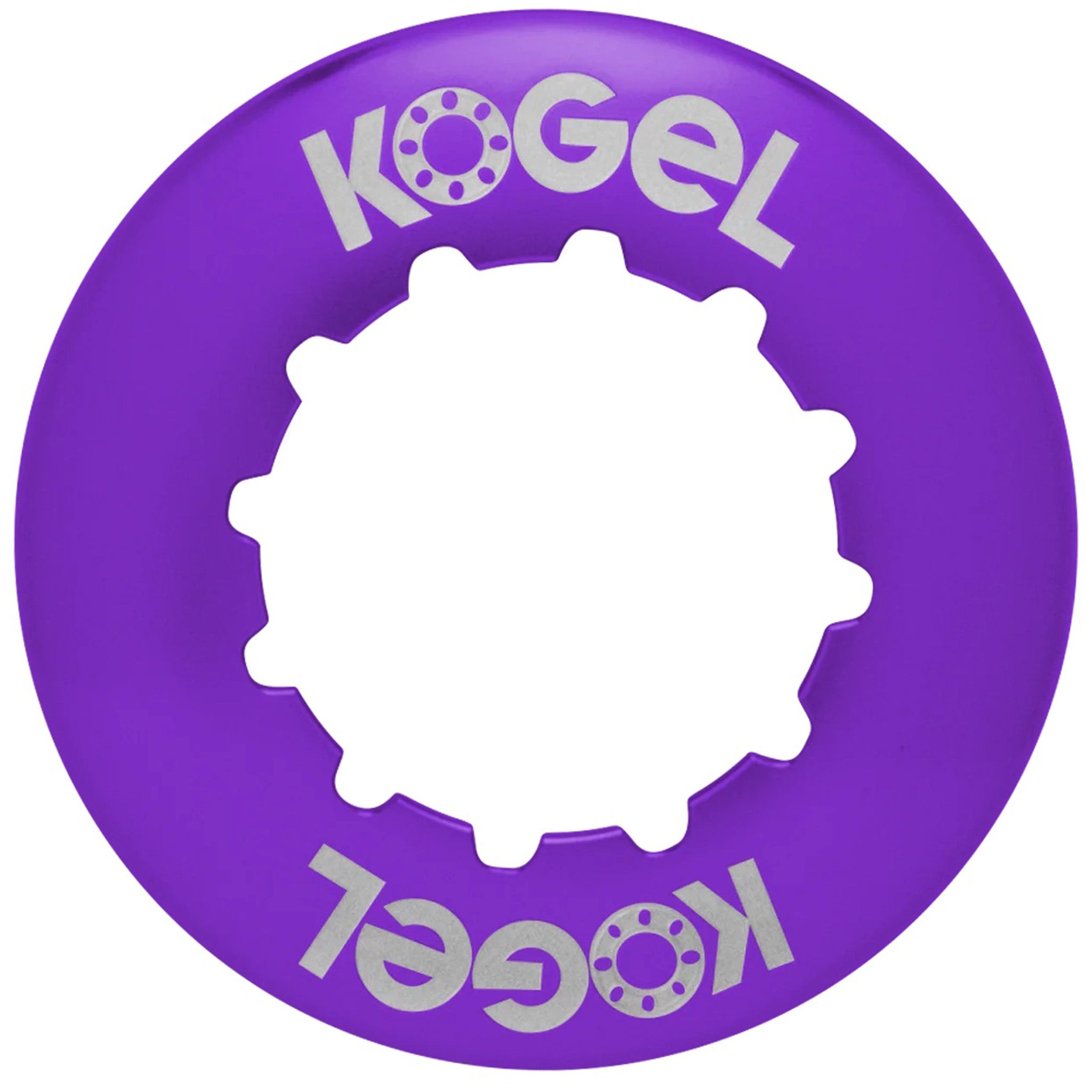 Kogel Bearings Center Lock Internal Spline Rotor Lockring Purple