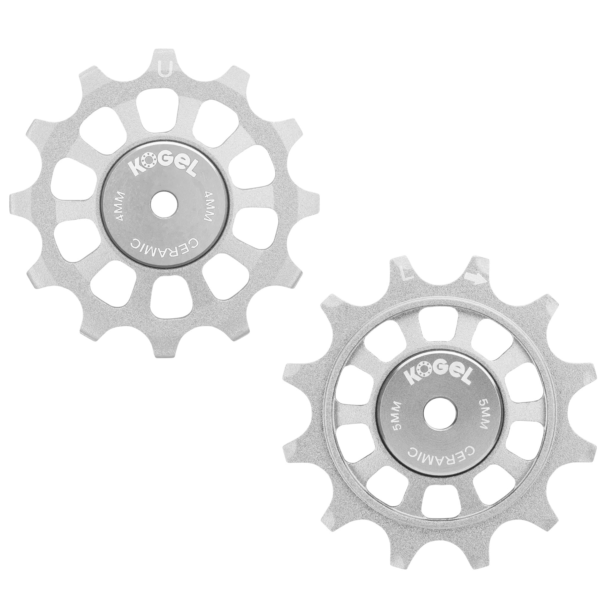 Kogel Bearings 12/12T Hybrid Ceramic Pulley Set Shim 11 Cross Raw