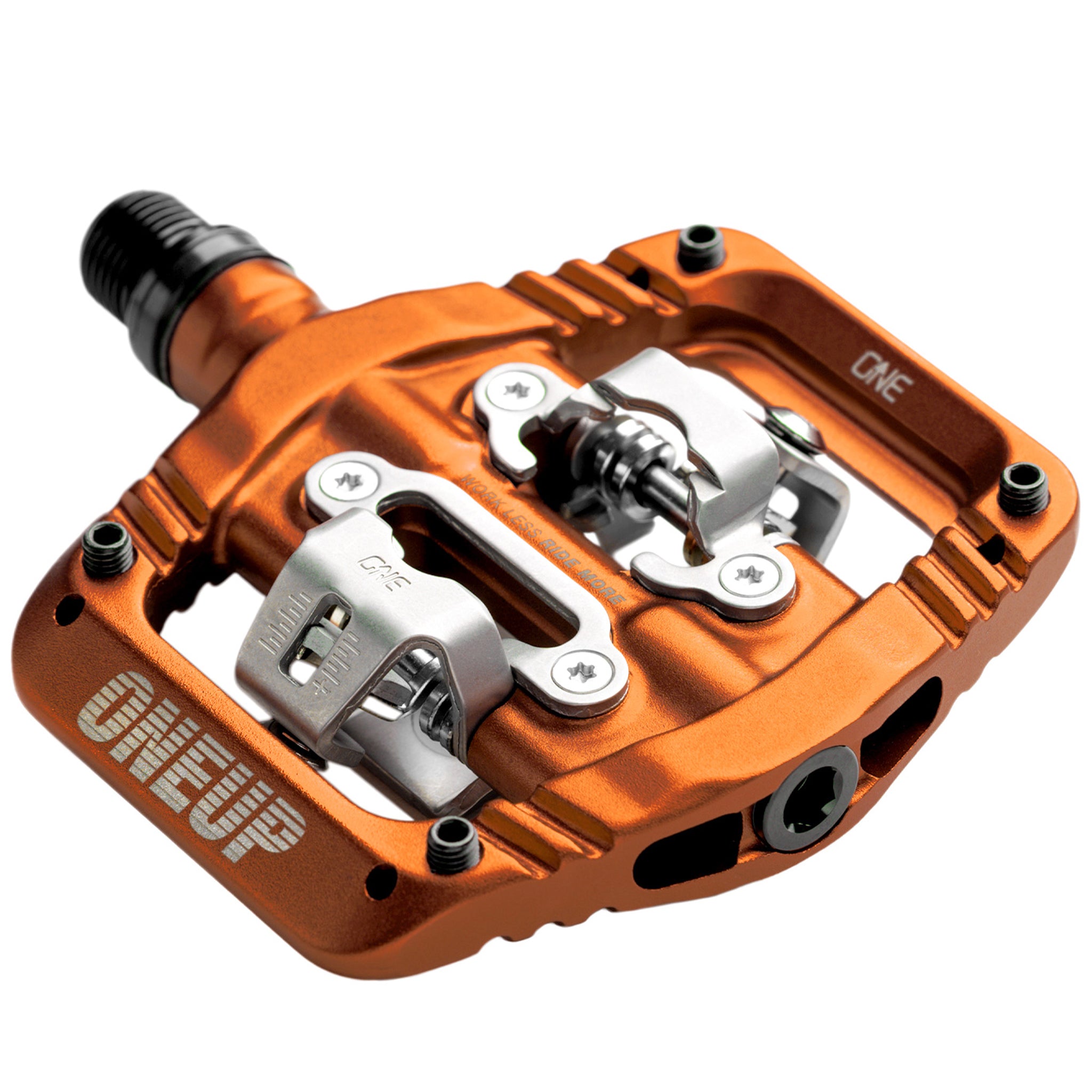 OneUp Components Clip Pedals CrMo Orange