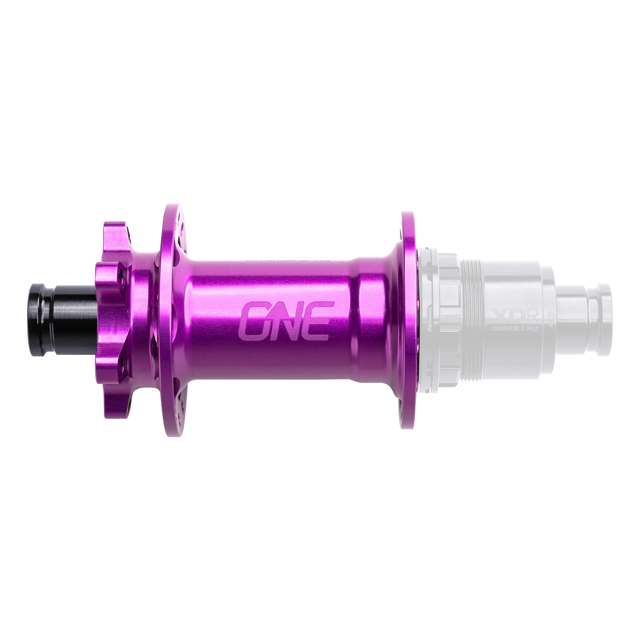 OneUp Components 6B-Disc Rear Hub 12x148mm No FH 28h Purple