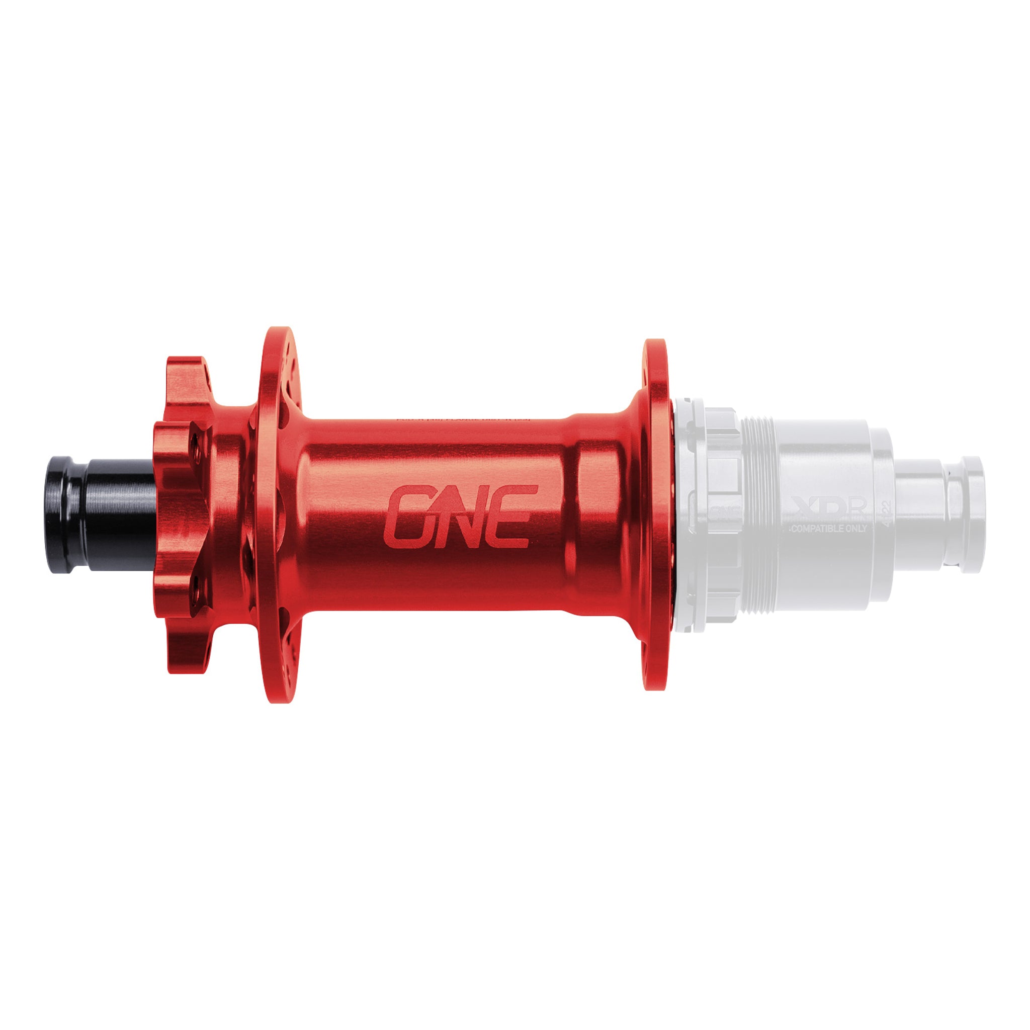 OneUp Components 6B-Disc Rear Hub 12x148mm No FH 28h Red