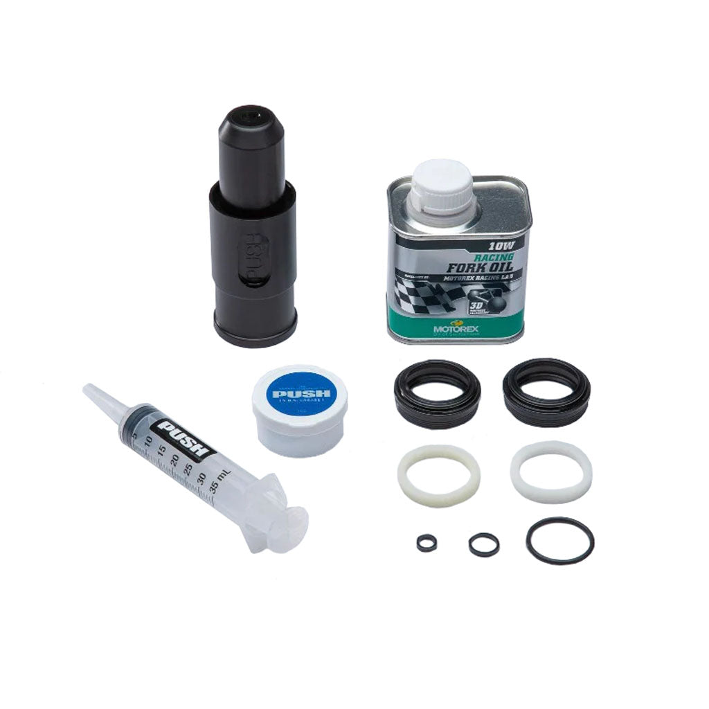 PUSH Industries Complete Lower Leg Service Kit Fox - 38mm