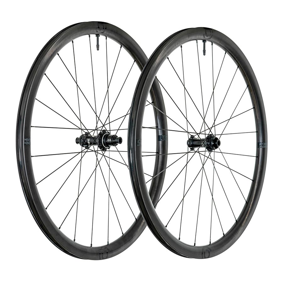 Industry Nine Solix SL i9 35 Wheel Front and Rear 700C / 622 Holes: F: 24 R: 24 F: 12mm R: 12mm F: 100 R: 142 Disc Center Lock SRAM XD-R Set