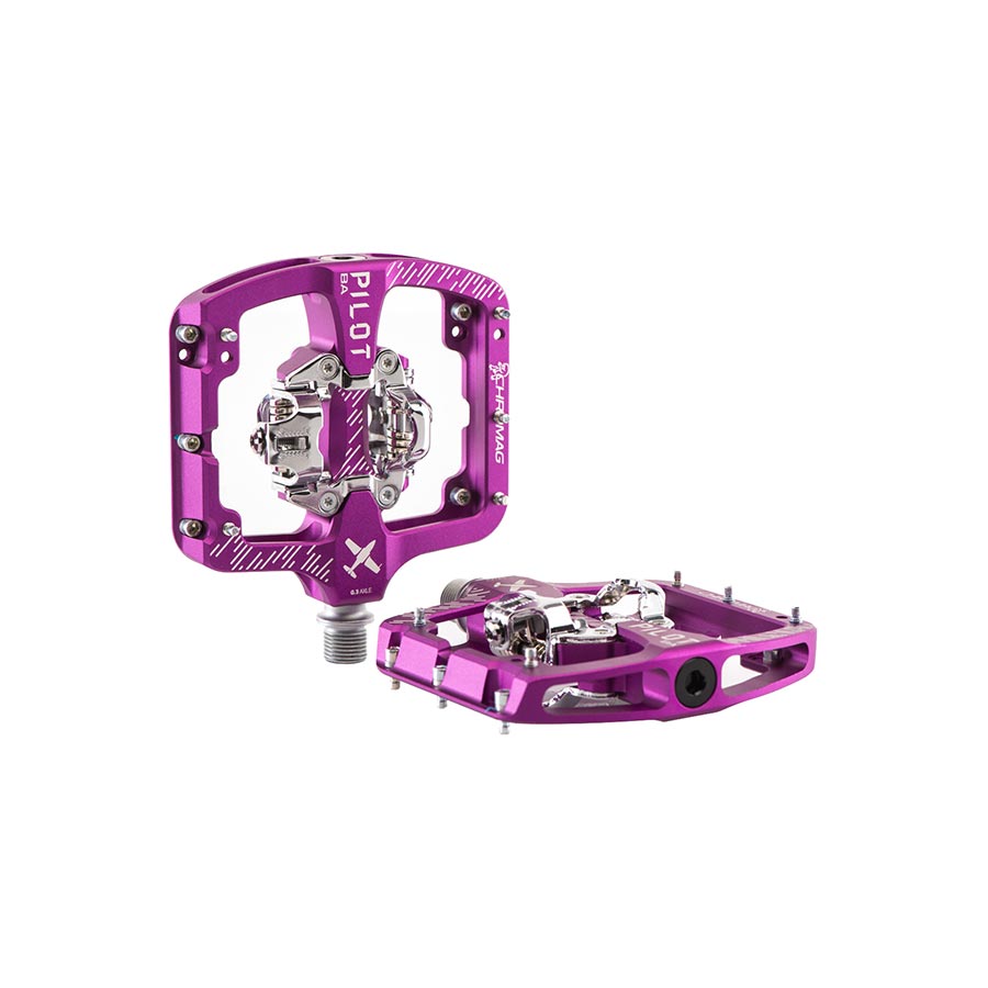 Chromag Pilot BA SPD Pedals Purple