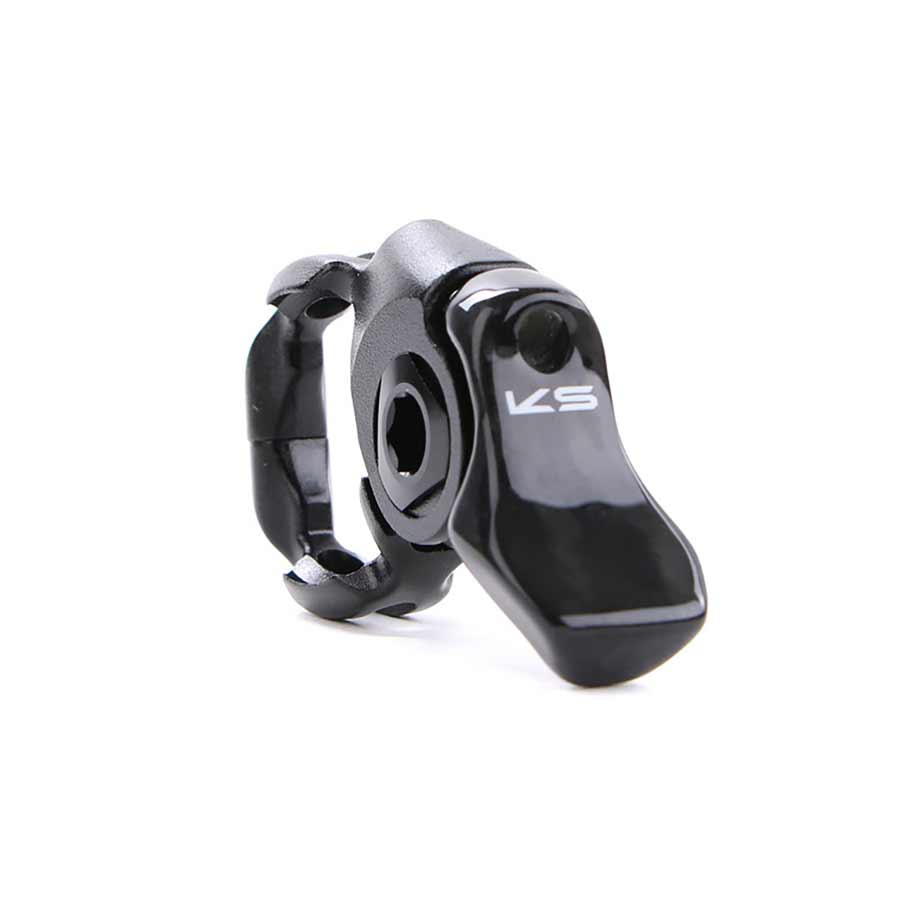 Kind Shock KGSL Carbon KGSL-Carbon Carbon remote lever with slim body elbow barrel adjuster ODI Lock-On compatible Diameter: 31.8mm