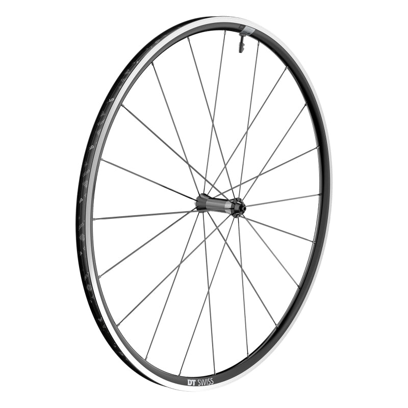 DT Swiss P 1800 Spline Front Wheel - 700 QR x 100mm Rim Brake Black