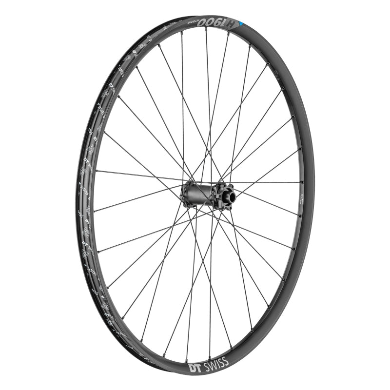 DT Swiss H 1900 Spline 30 Front Wheel - 29" 15 x 110mm 6-Bolt Black