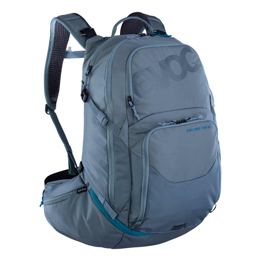 EVOC Explorer Pro 26 Hydration Bag Volume: 26L Bladder: Not included Steel