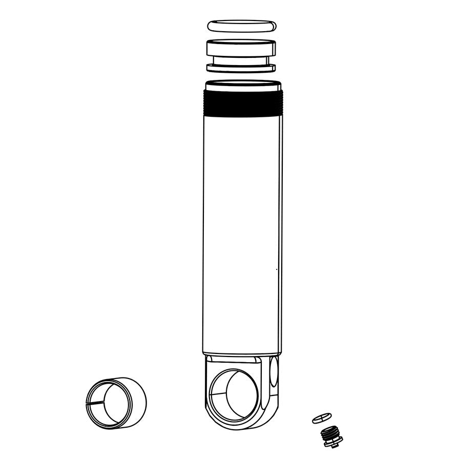 RockShox Damper Body/IFP SIDLuxe 45mm (A1+/2021+)