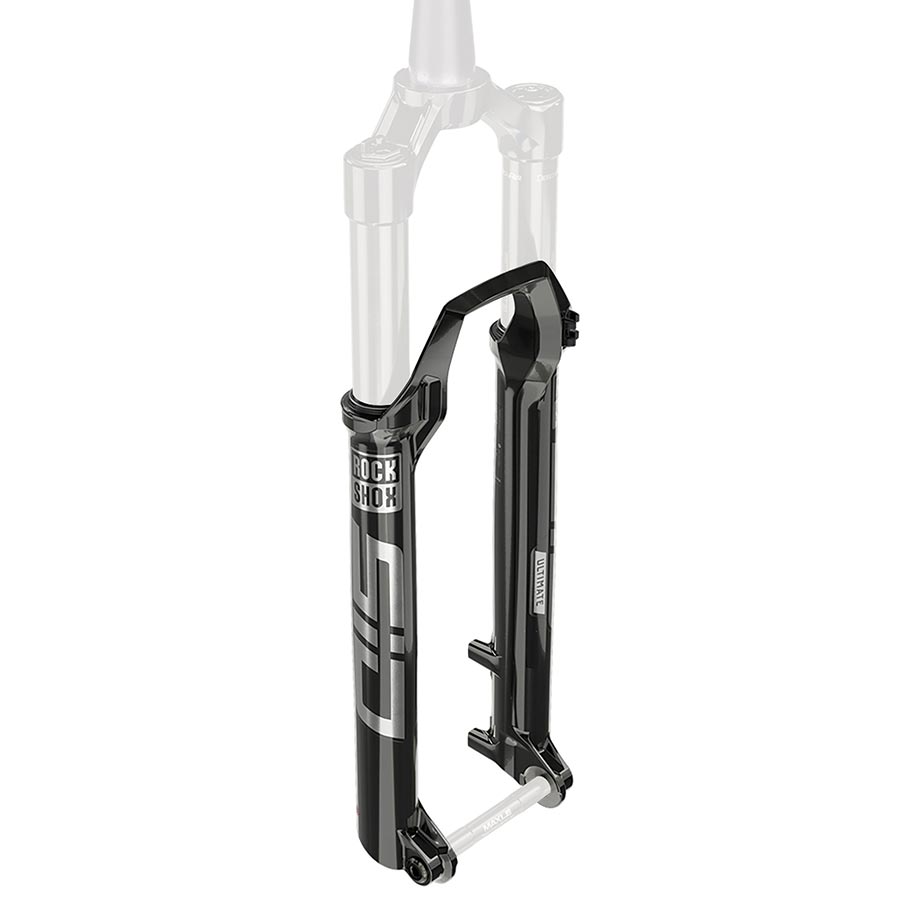 RockShox Lower Leg Sid Ult B4 15X110 Boost Gloss Black -SID Ultimate 80-100mm B4 (2020+)