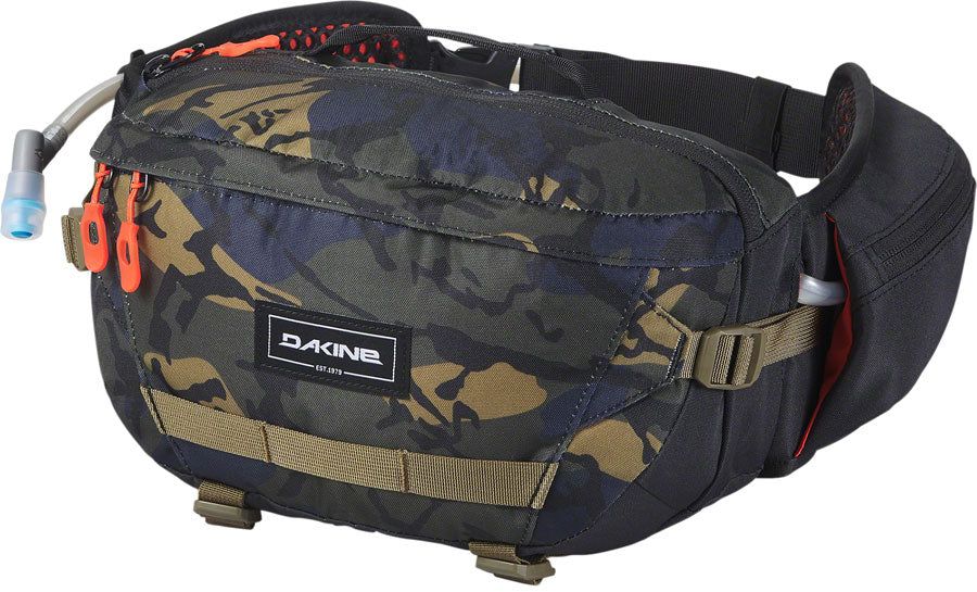 Dakine Hot Laps Waist Hydration Pack - 5L 2L/70oz Reservoir Cascade Camo