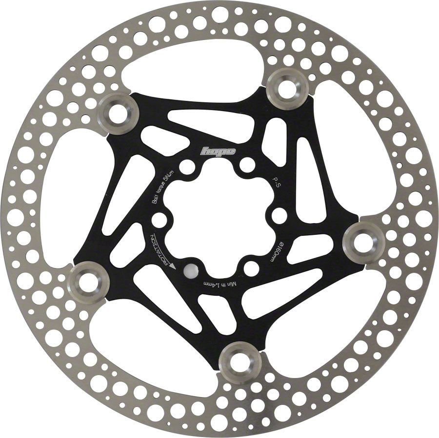 Hope Road Floating Rotor 160mm Black