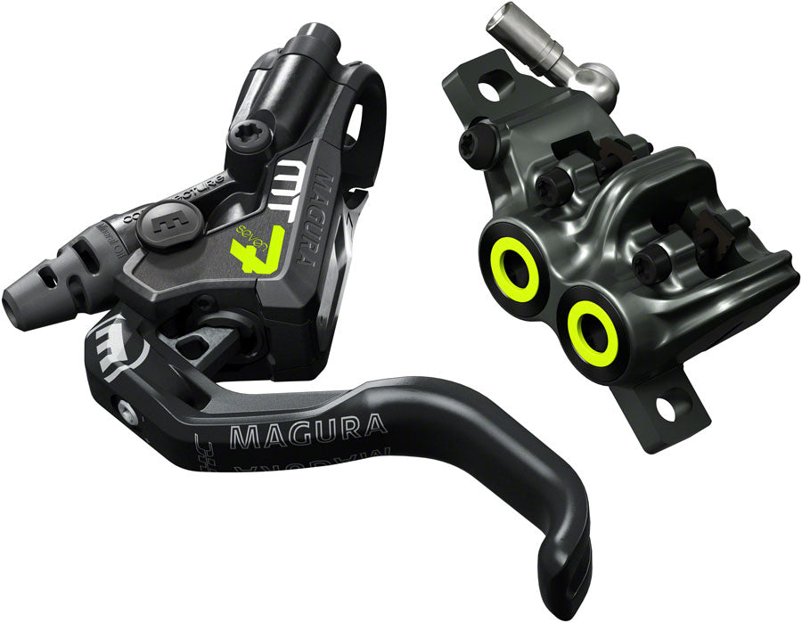 Magura MT7 Pro Disc Brake Lever - Front Rear Hydraulic Post Mount Tooled Reach Adjust BLK/Gray